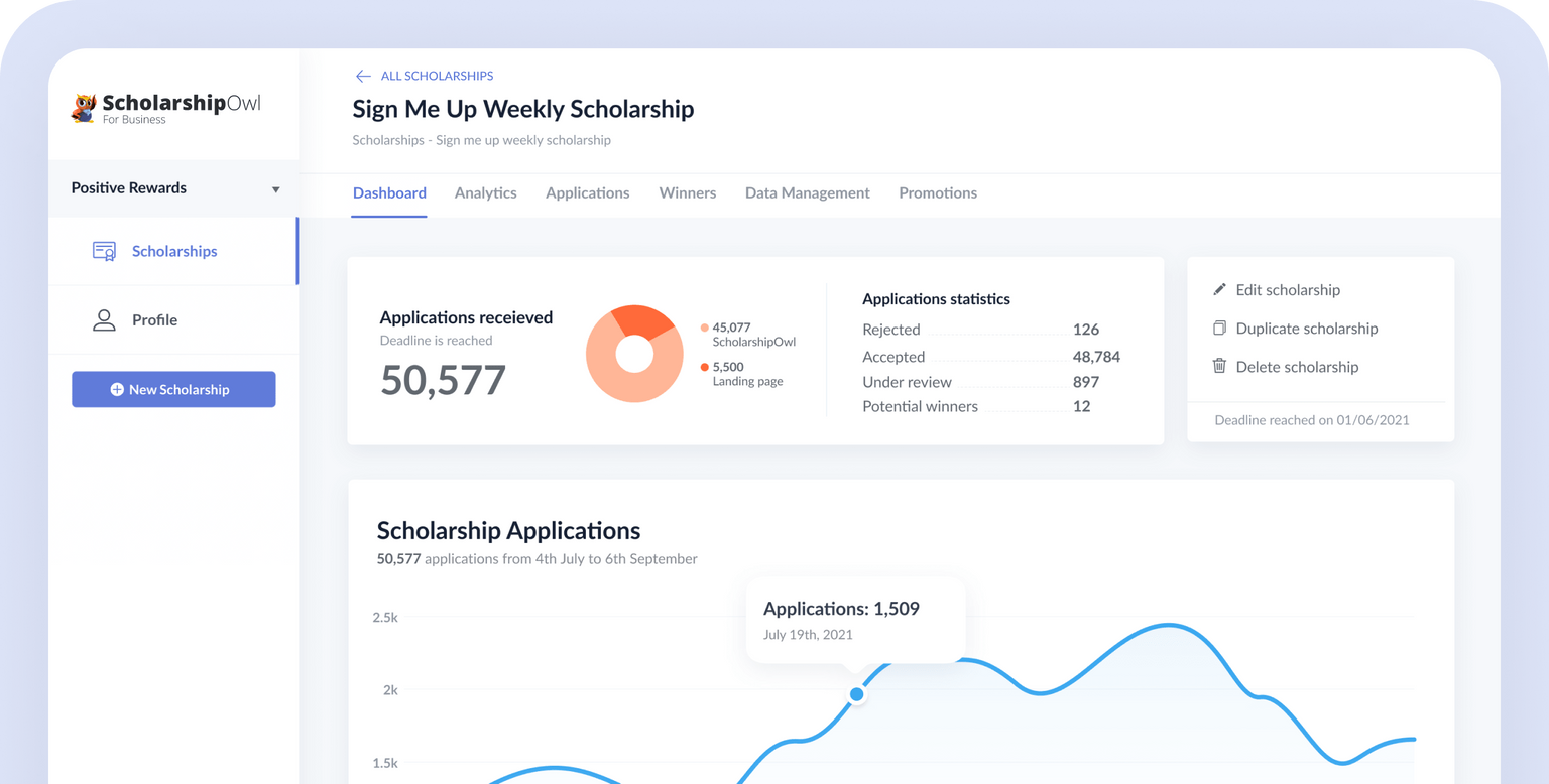 Scholarship app