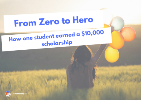 From Zero to Hero – in a jiffy: How one student earned a $10,000 scholarship