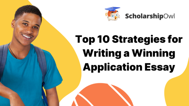 New Webinar – Top Ten Strategies for Writing a Winning Application Essay