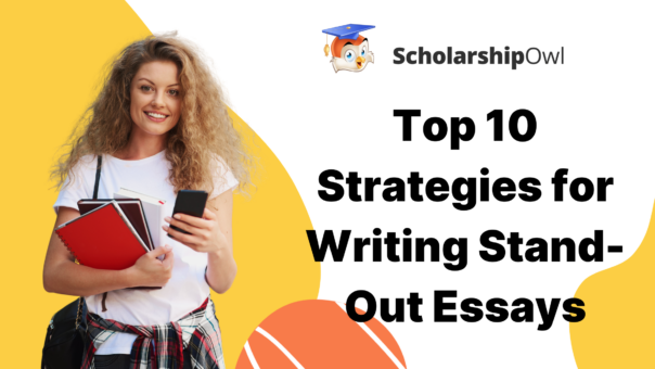 New Webinar – Top Ten Strategies for Writing Stand-Out Essays