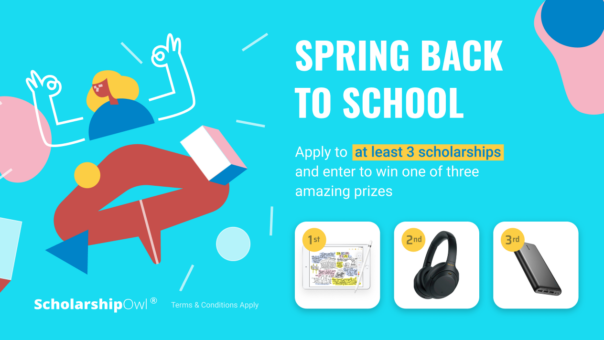 ScholarshipOwl Spring Back to School Contest