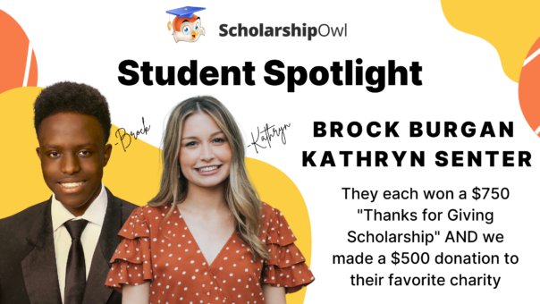 Student Spotlight: Brock Burgan & Kathryn Senter